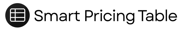 Smart Pricing Table